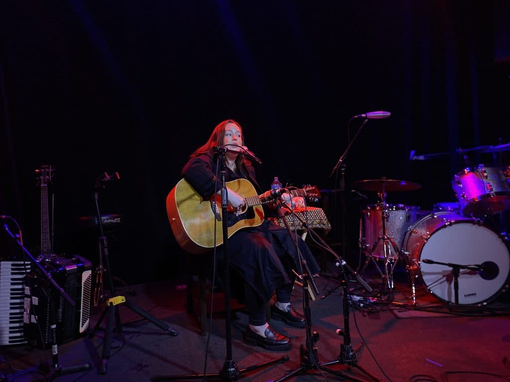 Lily Kershaw performs as the opening act for Genevieve Stokes' tour.