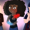 The Legendborn Cycle series main characters: Nick, Bree, and Selwyn.
