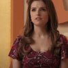 Anna Kendrick sitting in Woman of the Hour