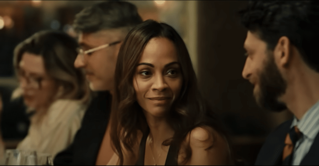 Zoe Saldana as Rita in Emilia Perez. Credit: Netflix