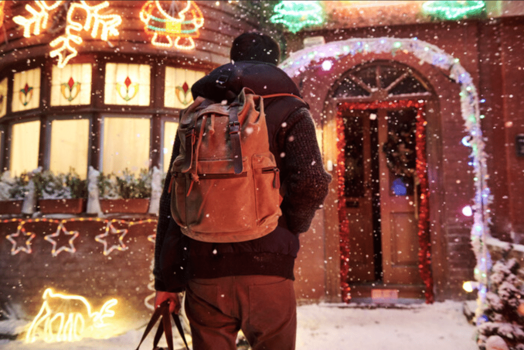 Screenshot from the movie Your Christmas or Mine?