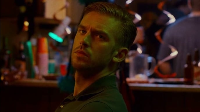 David stares menacingly in The Guest. Credit: Picturehouse