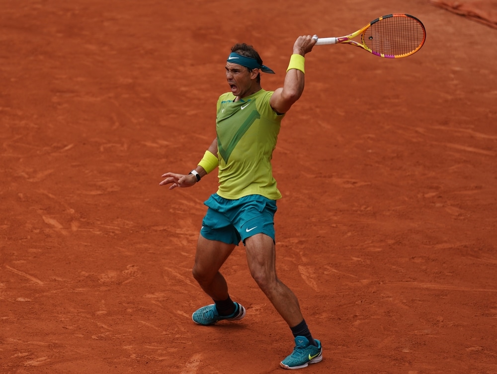 Rafael Nadal, 'The King of Clay', on his favourite surface