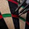 180 scored on dart board