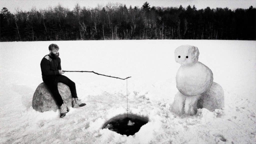 Jean Kayak waits patiently for a fish to bite. Credit: Vinegar Syndrome.