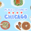An illustration of local food from Chicago.