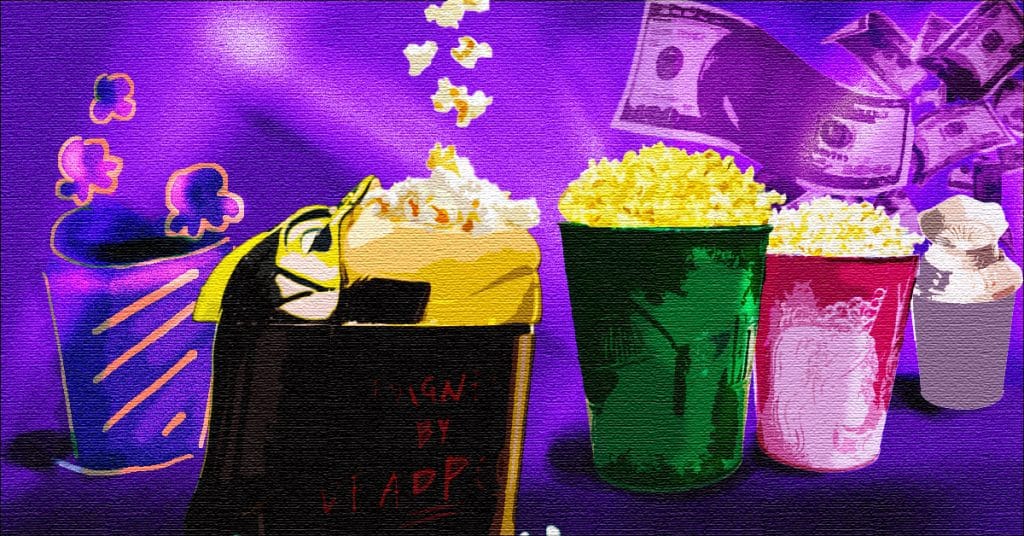 novelty popcorn bucket