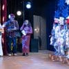 A group of Kindergartners, dressed as snowmen, perform a song they wrote themselves for Abbott Elementary's Winter Show.