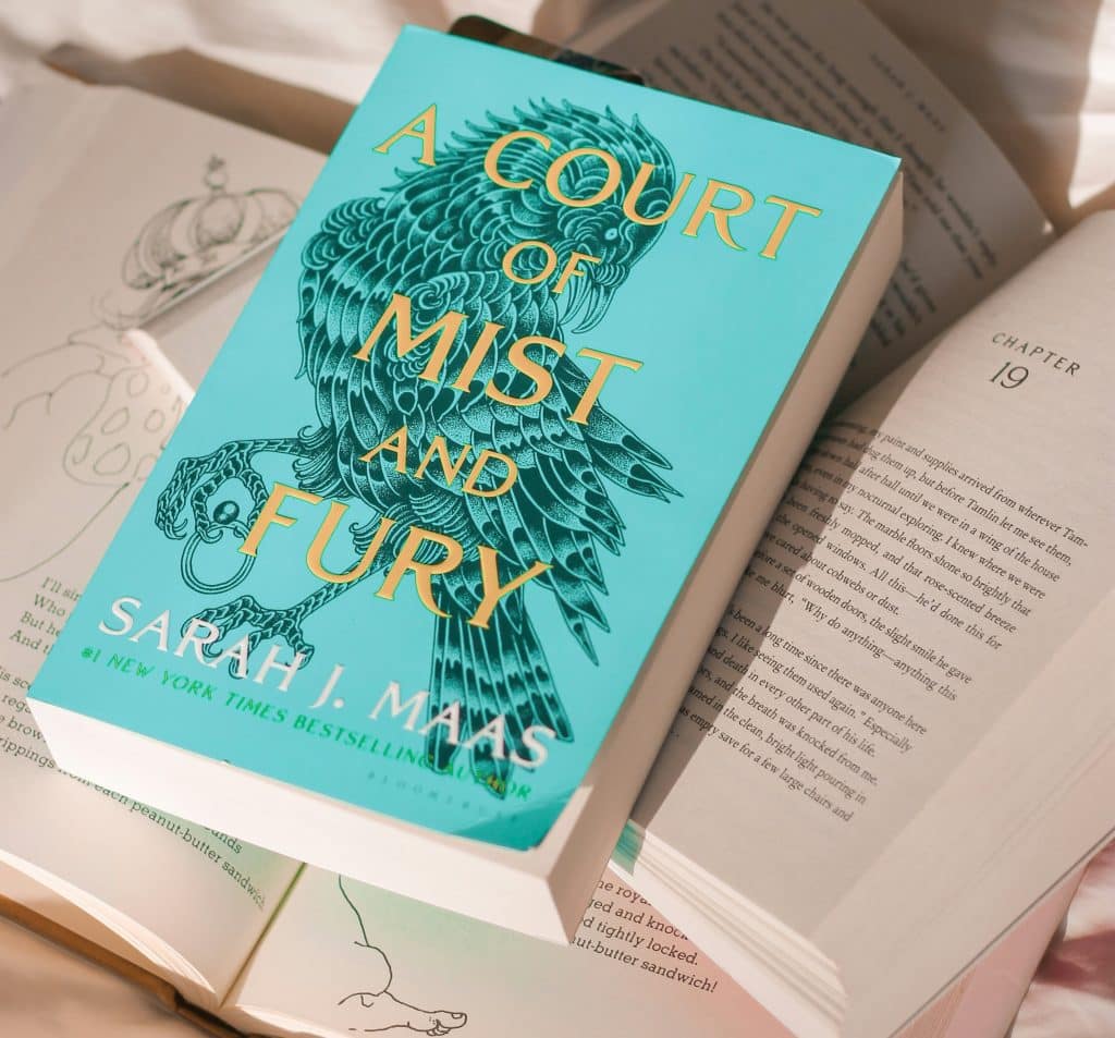 A picture of the book 'A Court of Mist and Fury' by Sarah J Maas.