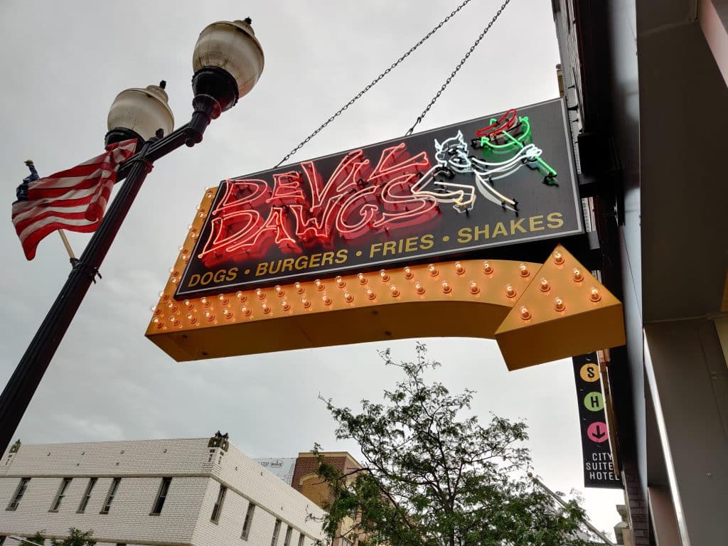 Devil Dawgs on Belmont in Lakeview