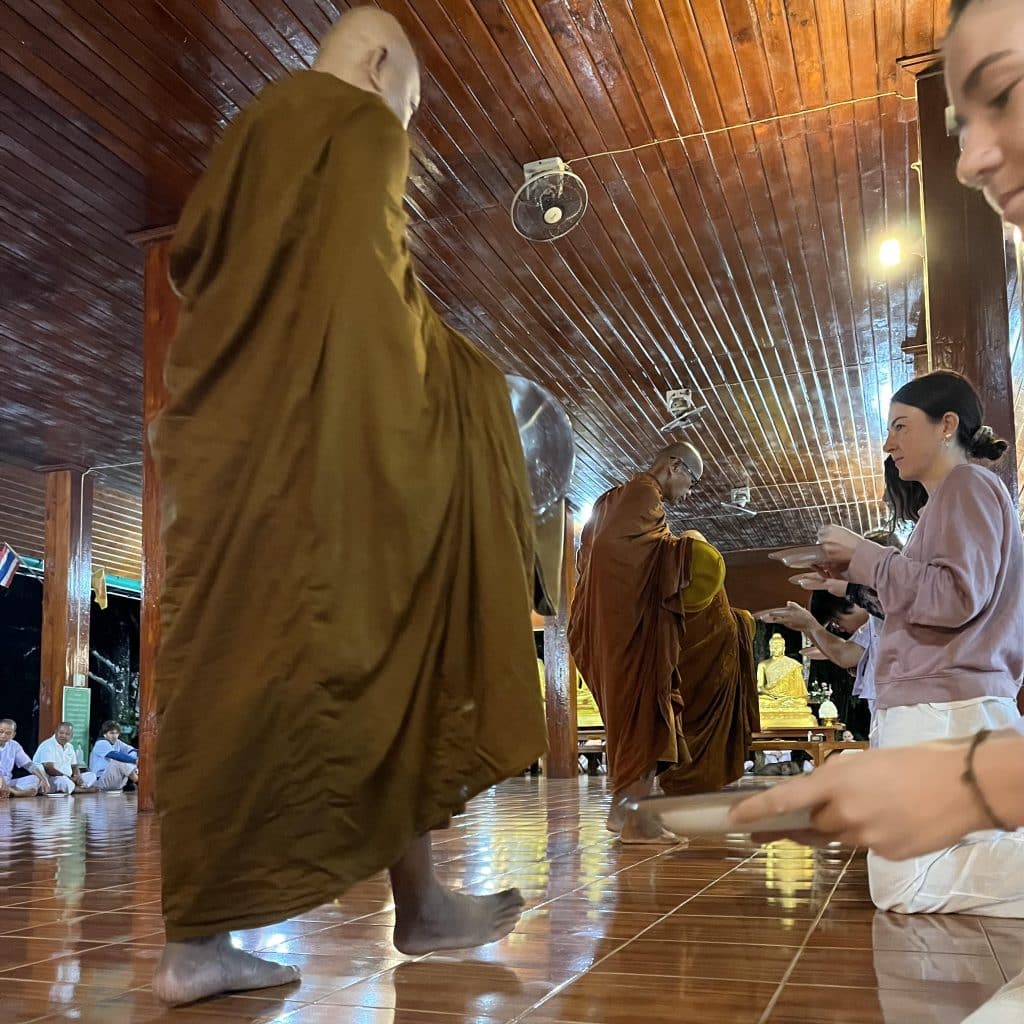 The monks!