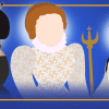 Three queens who have no faces