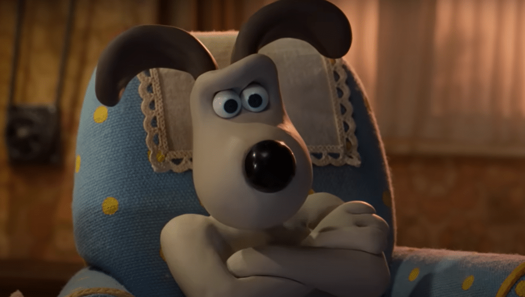 Gromit looks on in disbelief. Credit: Netflix