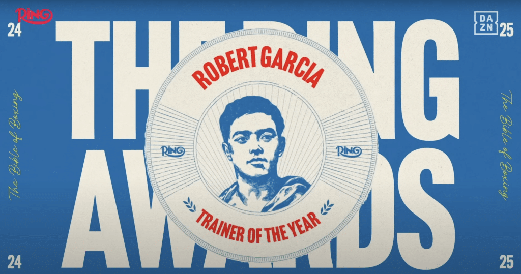 Garcia is the trainer of the year