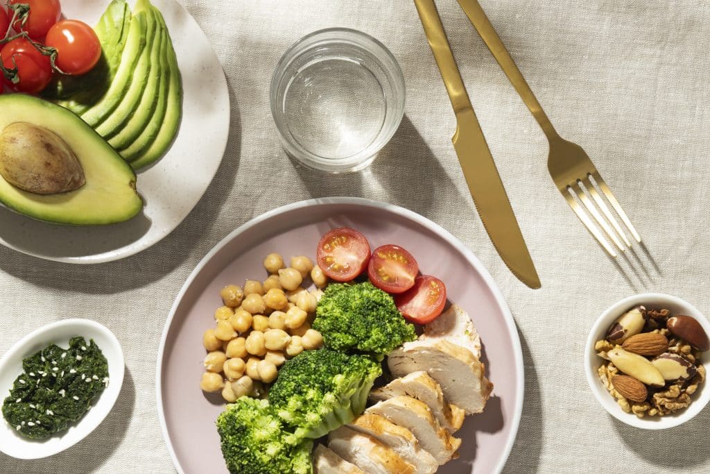 Healthy food for healthy skin