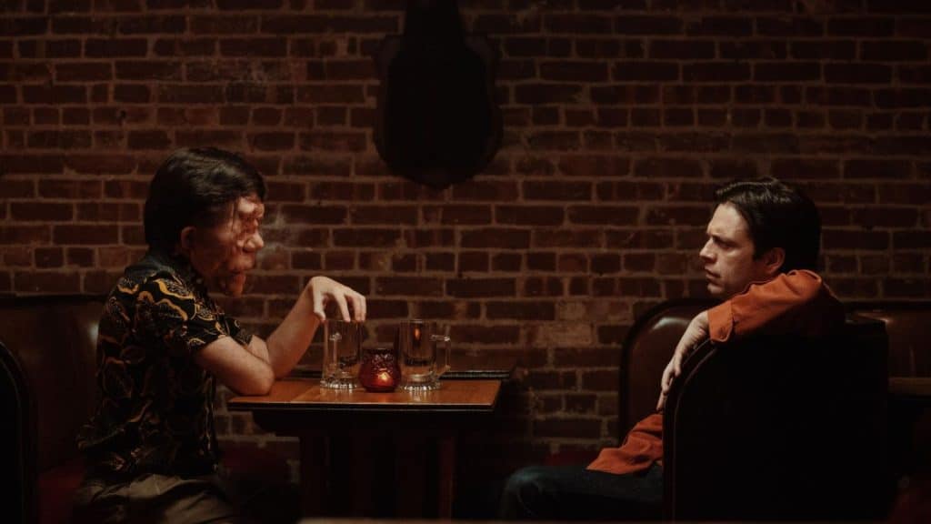 Sebastian Stan plays an actor in this drama about identity that is a must-watch for acting majors.
