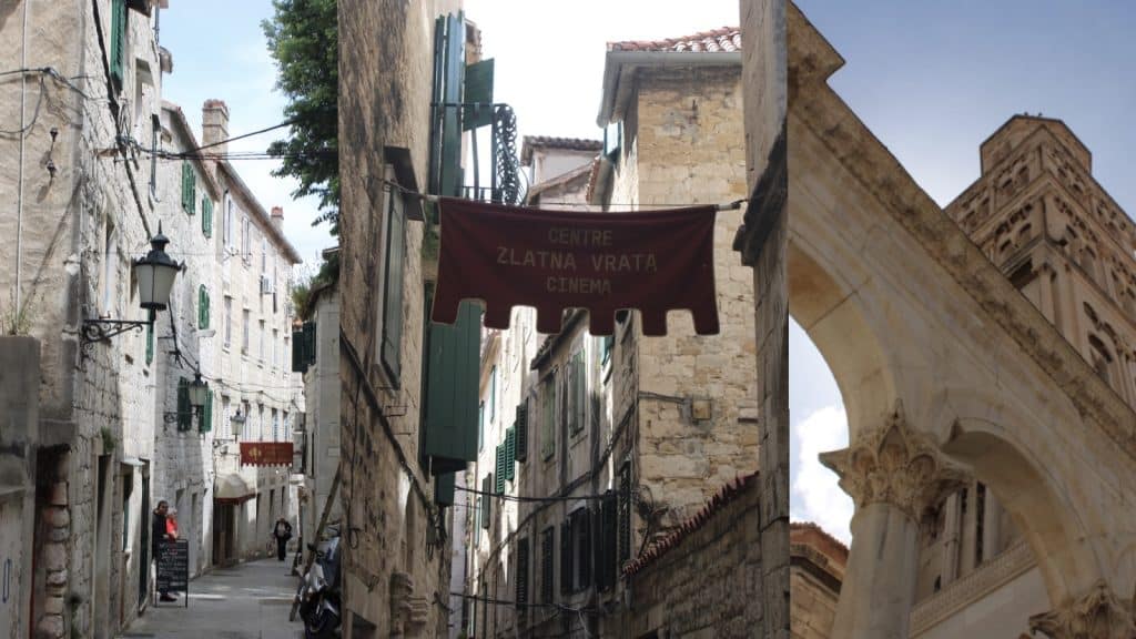 The beauty of Diocletian's Palace and Old Town Split.
