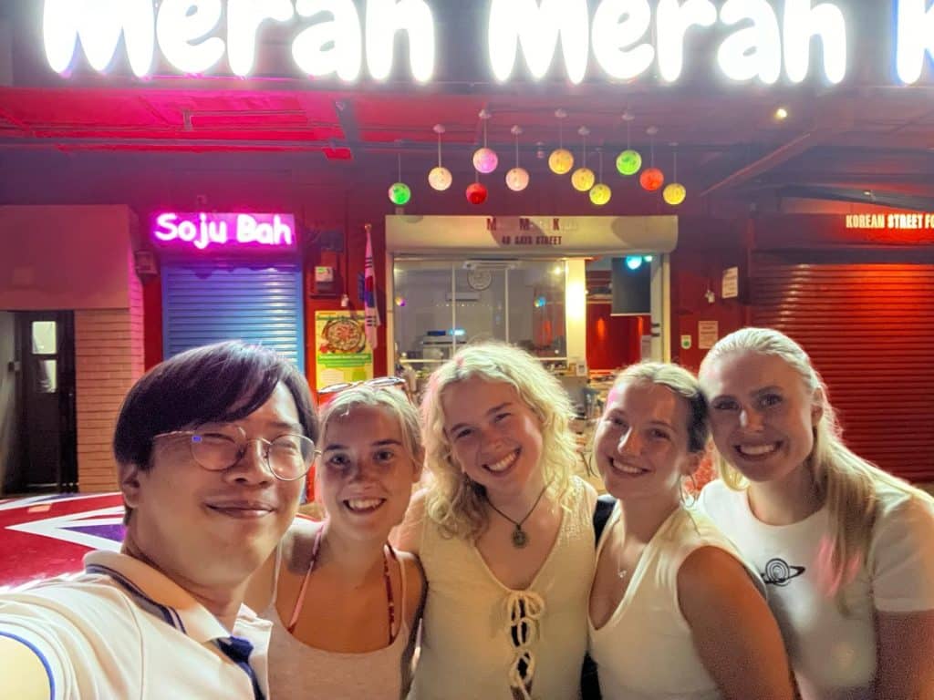 a photo of the owner of our favorite resaurant
