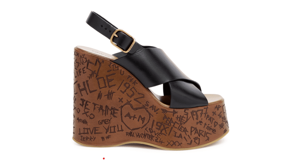 Chloé ‘Maxime 140’ Wedge Sandals