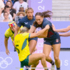Alex Spiff Sedrick helps the US win bronze in Paris. The win has promoted the growth of professional rugby leagues in the US