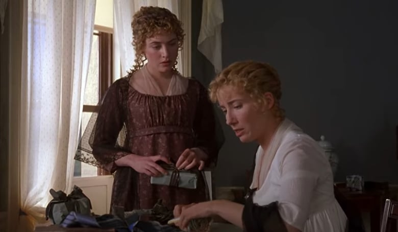 Sense and Sensibility's heroines, Marianne and Elinor Dashwood talk about Elinor's love for Edward Ferrars and their new home.