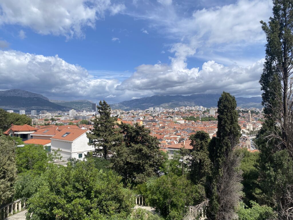 A gorgeous view of Split, Croatia.