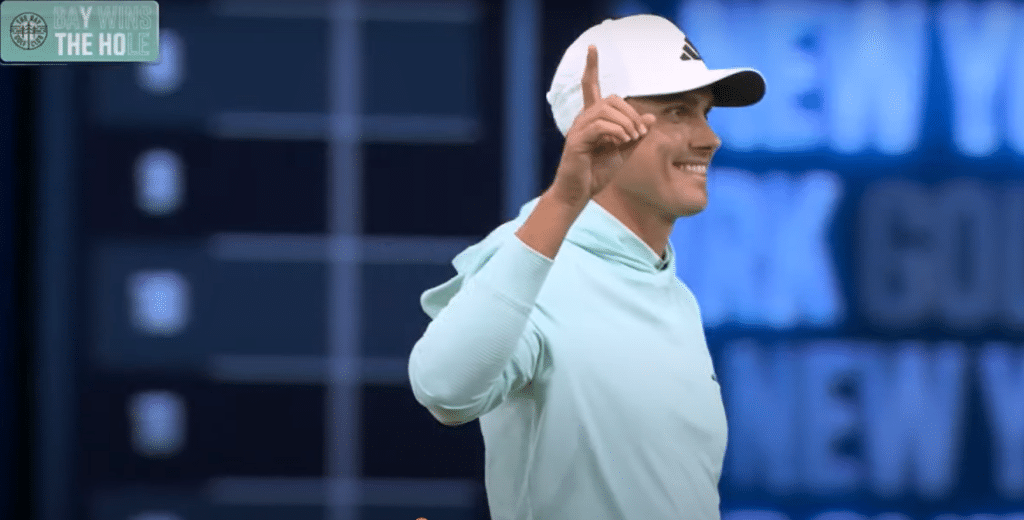 The Inaugural TGL match showed a lot of Ludvig Aberg as he put on a show.