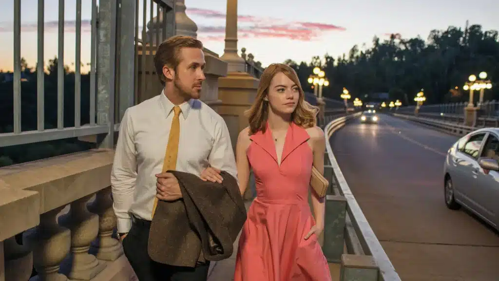 Emma Stone and Ryan Gosling star in the hit musical, La La Land. 