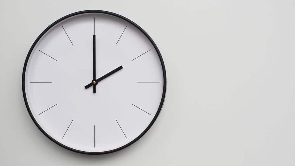 a clock