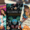 Three book covers, The Truth According to Ember, Becoming Kin, and The Firekeeper's Daughter