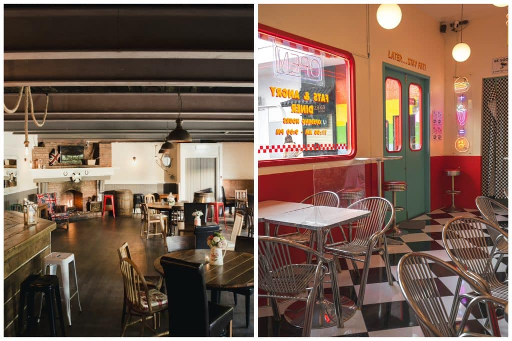 Image showing restaurants that will surprise brits in America.