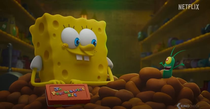 A screenshot from the movie, Plankton: The Movie.