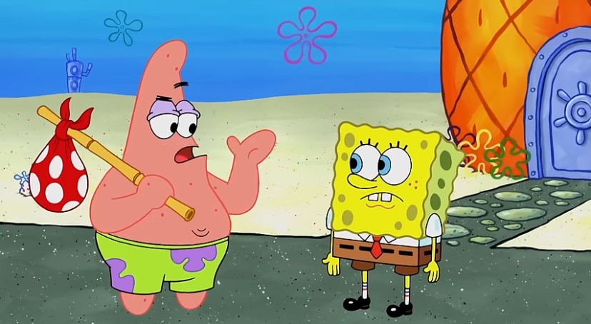 A screenshot from SpongeBob SquaarePants.