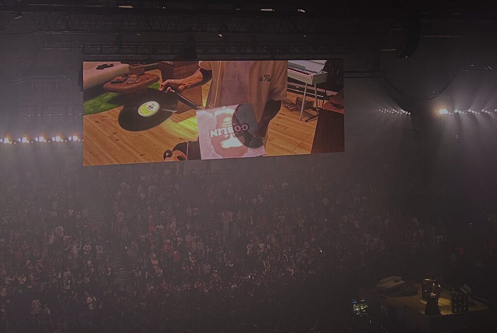 Tyler, The Creator switching to his Goblin record. 