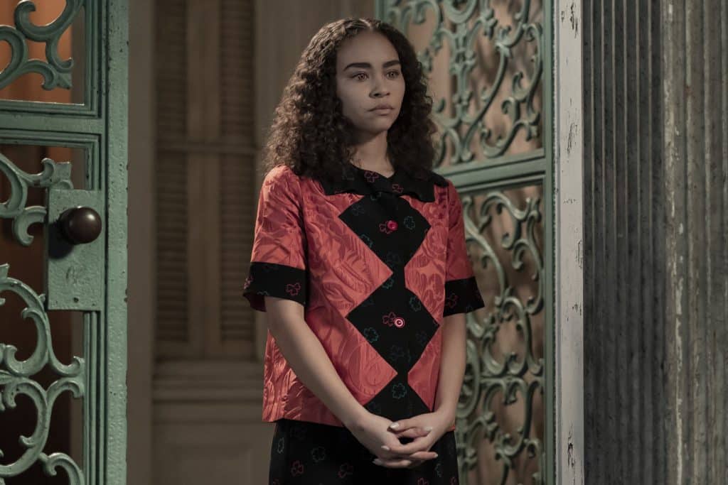 Bailey Bass as Claudia. (Credit: AMC)