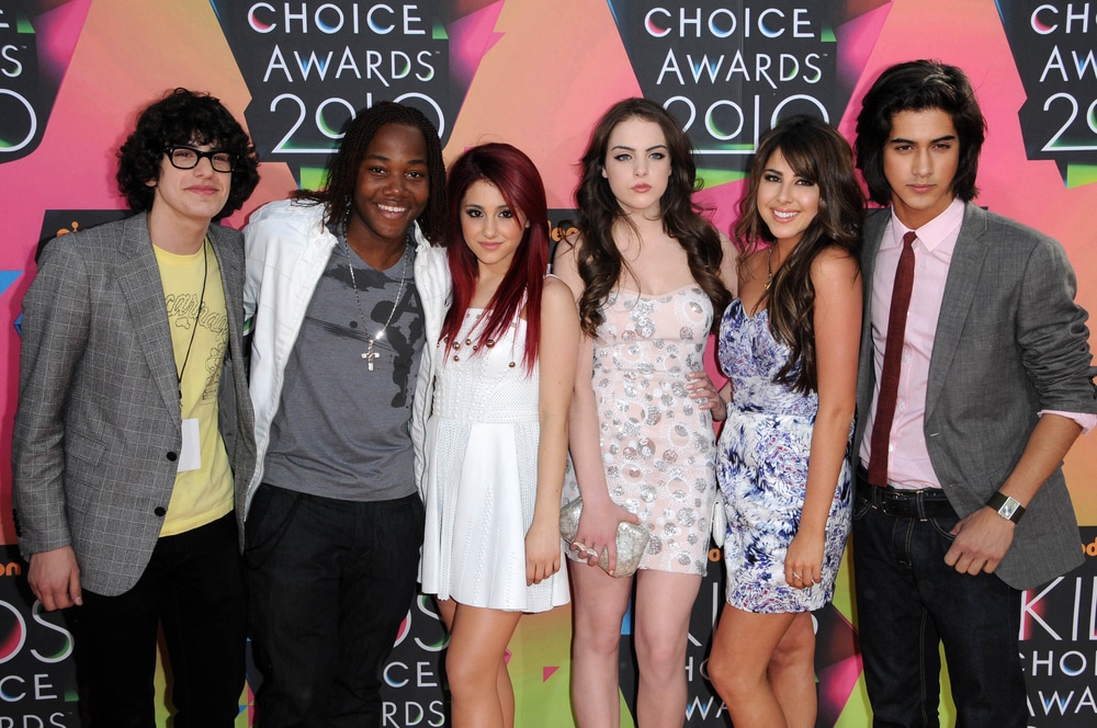Cast of 'Victorious' at the Nickelodeon Kids' Choice Awards.