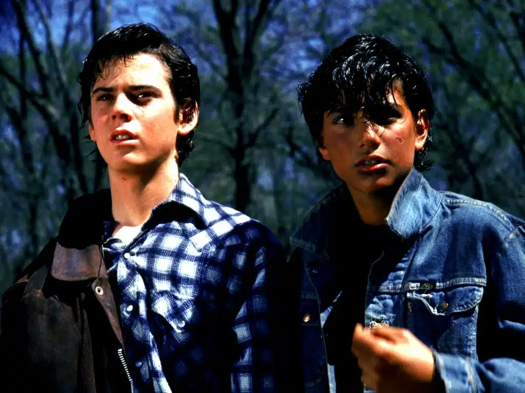 Must-Watch Films For English Majors: The Outsiders - Ralph Macchio as Johnny and C. Thomas Howell as Ponyboy