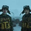 Robert Pattinson and his clone in Mickey 17