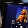 'Short 'N Sweet' Album by Sabrina Carpenter on Spotify using iPad