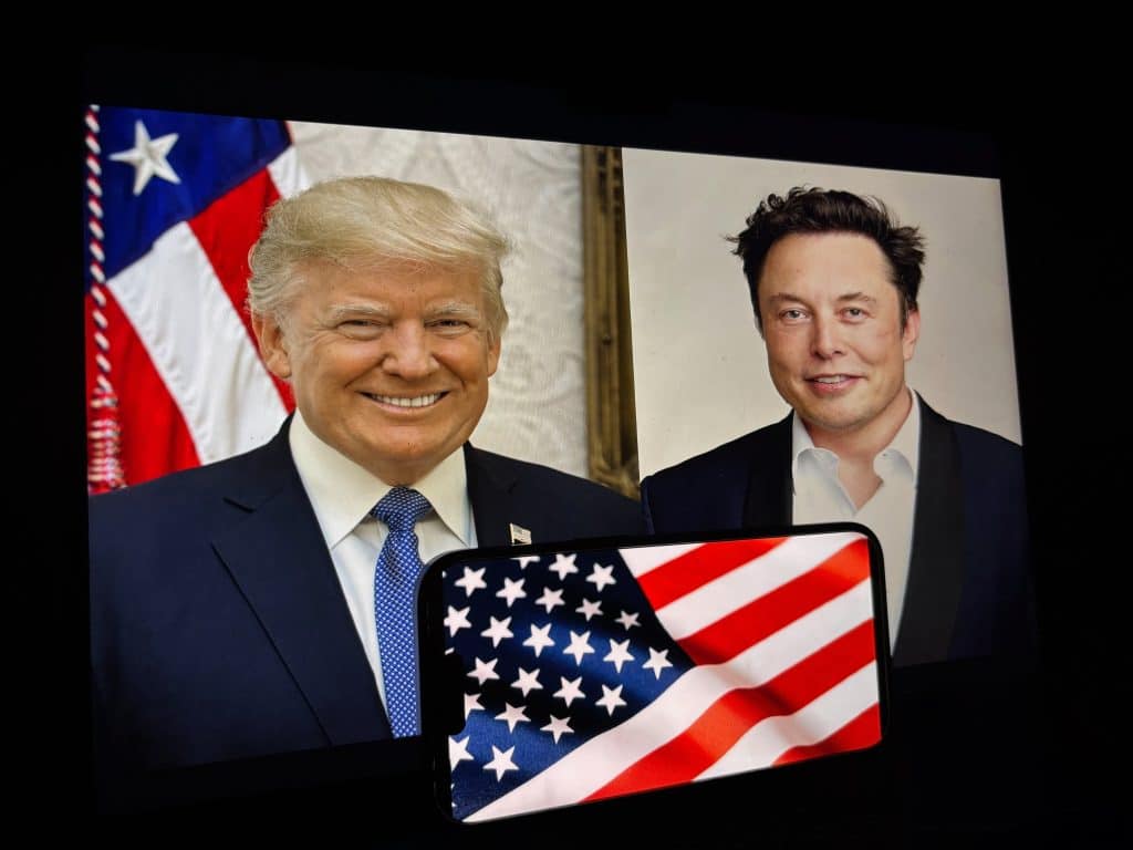 Trump and Elon Musk
