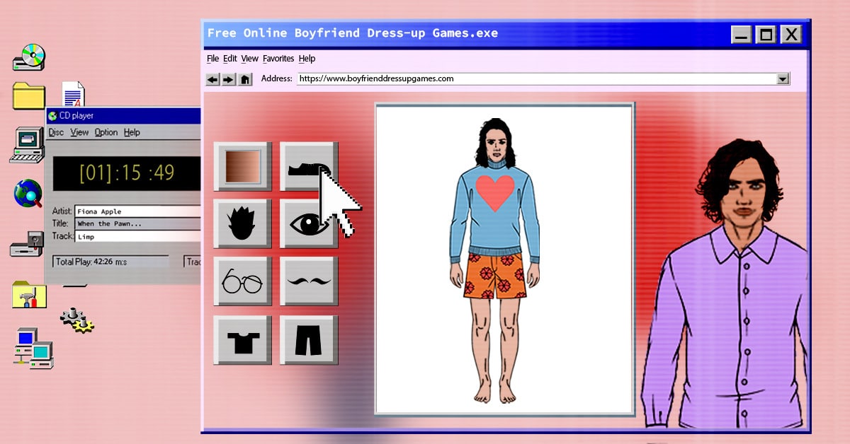 Dress up boyfriend game for the female gaze
