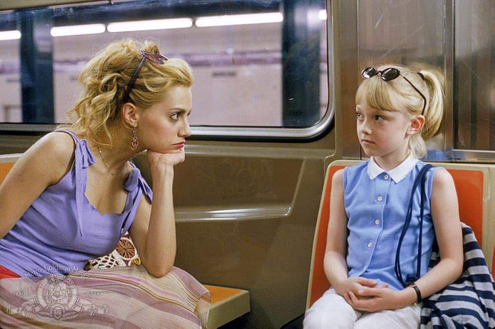 Dakota Johnson and Brittany Murphy in Uptown Girls