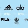 Sportswear brands since the 1990s to the 2010s