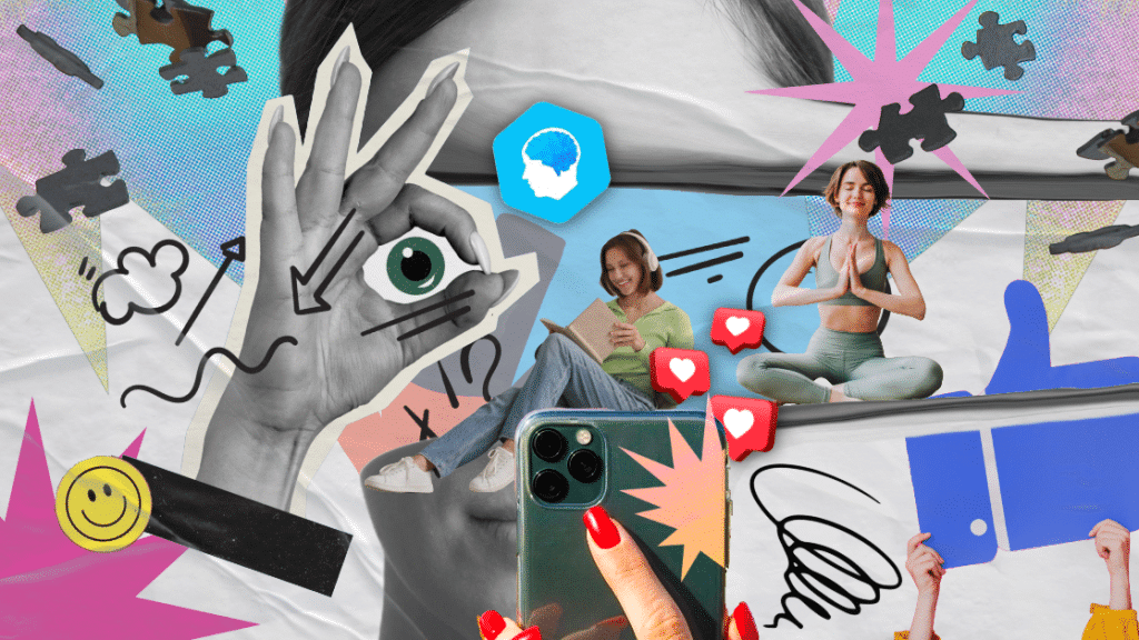 Image collage showing how modern Life Is Shortening Our Attention Spans