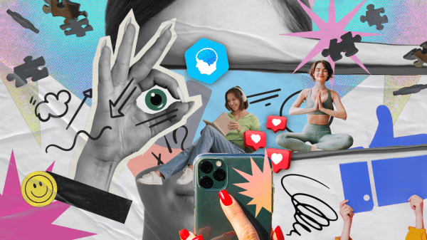 Image collage showing how modern Life Is Shortening Our Attention Spans