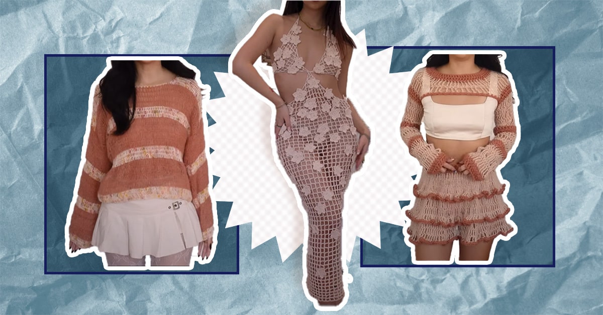 Crocheting clothing
