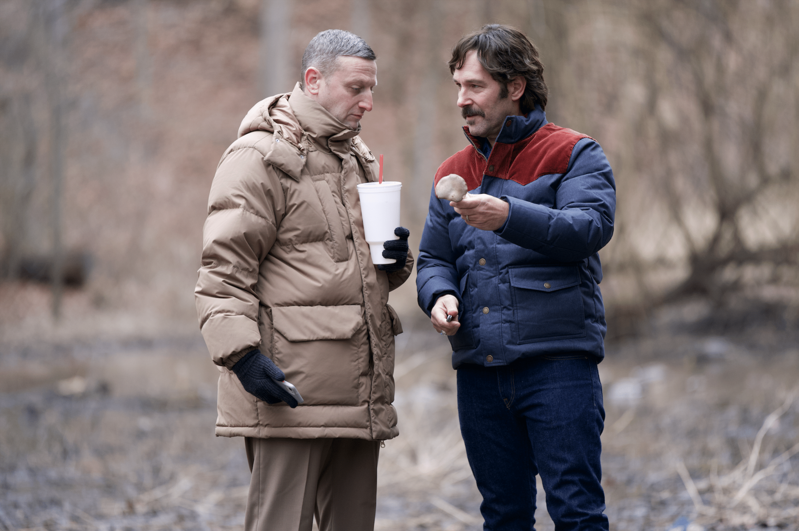 Tim Robbinson and Paul Rudd in Friendship (2025)