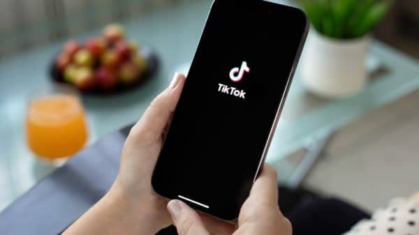 Image of the tiktok interface