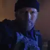 Jason Statham as Levon Cade in A Working Man