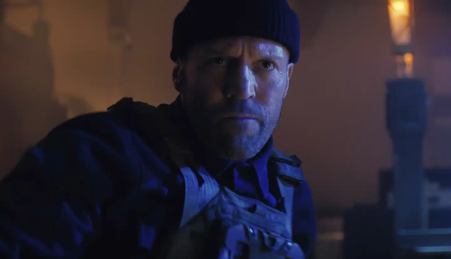 Jason Statham as Levon Cade in A Working Man